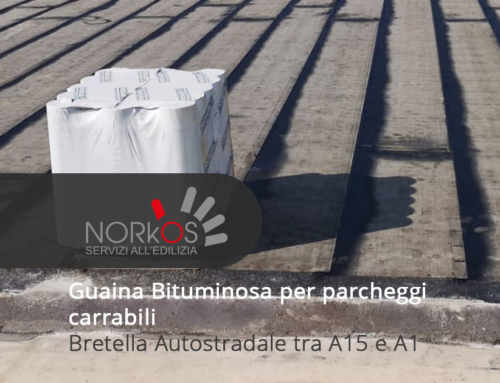 Guaina Bituminosa per parcheggi carrabili | Bretella Autostradale tra A15 e A1