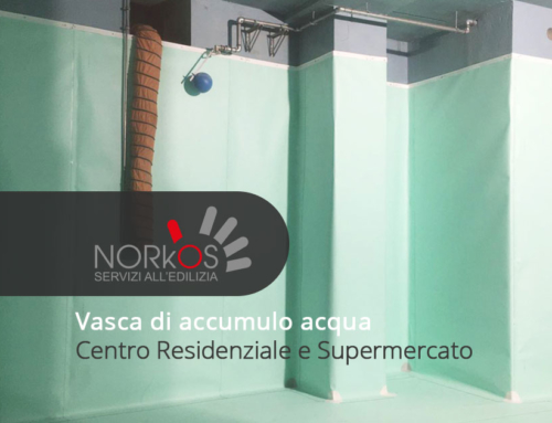 Vasca di accumulo acqua | Centro Residenziale e Supermercato