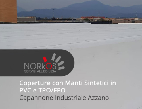 Coperture con Manti Sintetici in PVC e TPO/FPO | Capannone Industriale Azzano