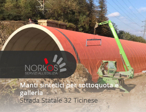 Manti sintetici per sottoquota e galleria |  S.S. N 32 Ticinese