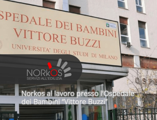 Norkos al lavoro presso l’Ospedale dei Bambini “Vittore Buzzi”