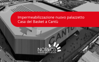 impermeabilizzazione palazzetto cantù