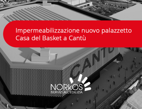Impermeabilizzazione nuovo palazzetto Casa del Basket a Cantù