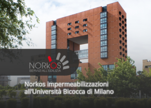 impermeabilizzazione università Bicocca