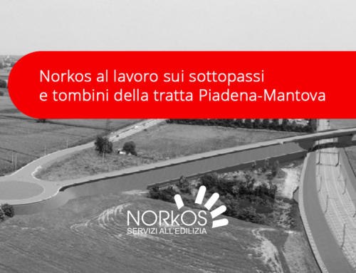 Norkos al lavoro sui sottopassi e tombini della tratta Piadena-Mantova