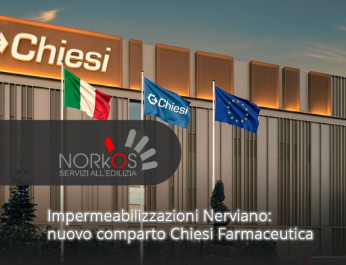 Impermeabilizzazioni a Nerviano per il comparto Chiesi Farmaceutica