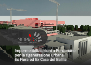 Stratigrafia tecnica impermeabile realizzata da Norkos a Pordenone area Ex Fiera.