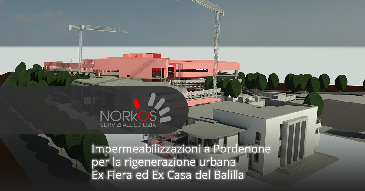 Stratigrafia tecnica impermeabile realizzata da Norkos a Pordenone area Ex Fiera.