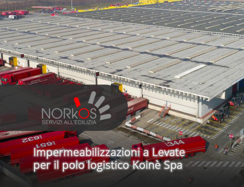 Impermeabilizzazioni a Levate per il polo logistico Koinè Spa
